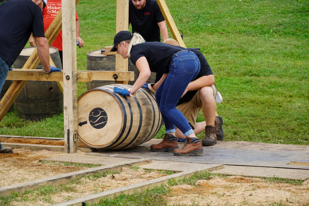 Kentucky Bourbon Festival - World Championship Bourbon Barrel Relay Race, Women