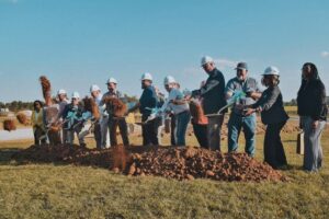 Casey Jones Distillery - South Western Kentucky Economic Development Council - Casey Jones Distillery Rickhouse Groundbreaking, Tossing of the Dirt