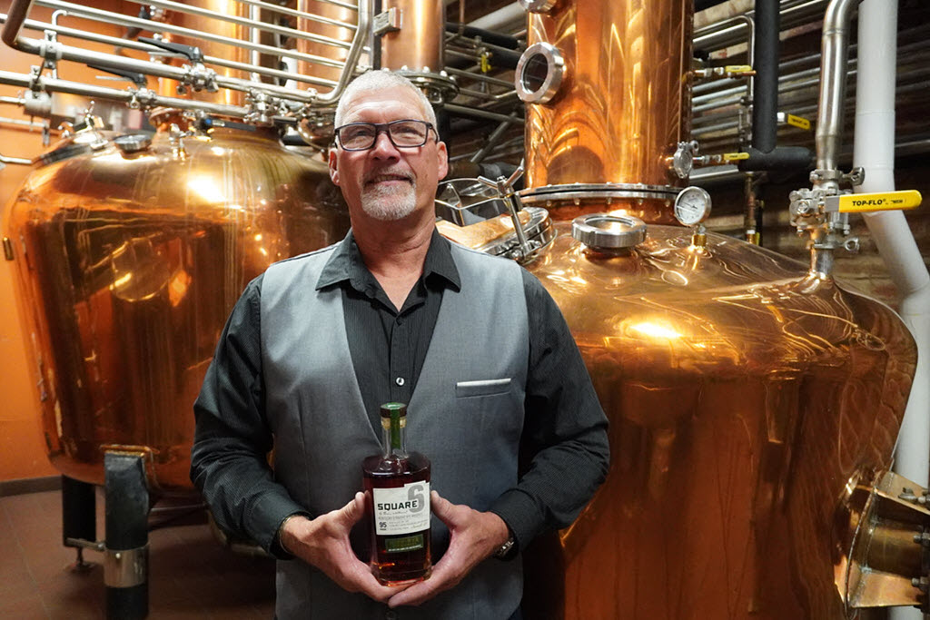 Evan Williams Bourbon Experience - Artisanal Master Distiller Jodie Filiatreau, Vendome Copper & Brass Works Copper Hybrid Pot Still and Doubler