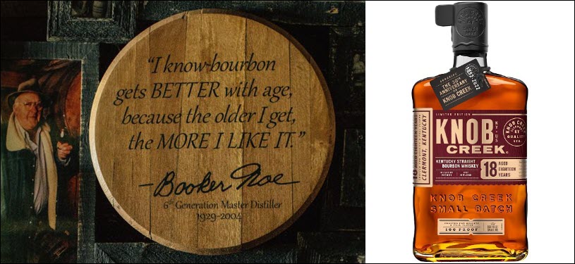James B. Beam Distilling Co. - Knob Creek 18 Year Old Kentucky Straight Bourbon Whiskey