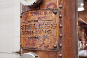 Kentucky Peerless Distilling Co. - 14 Inch by 25.5 Feet Vendome Copper & Brass Works Copper Column Still