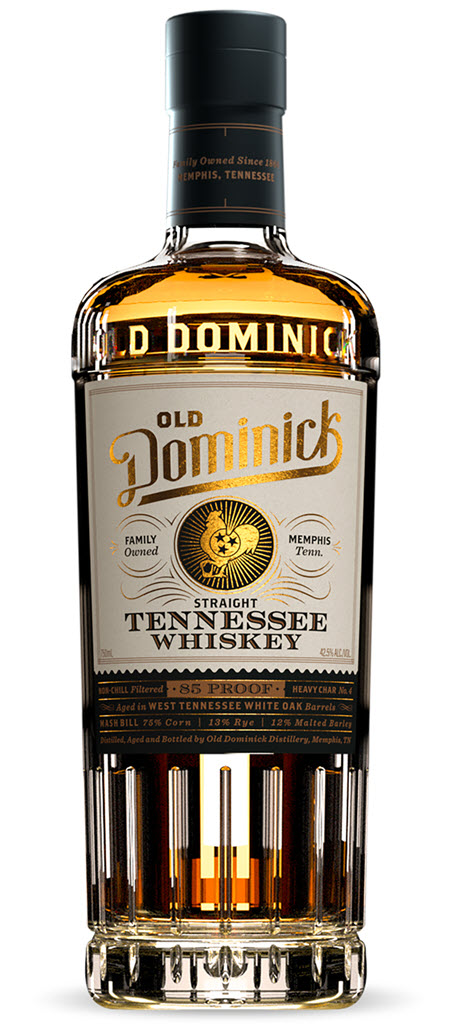 Old Dominick Distillery - Old Dominick Straight Tennessee Whiskey, Bottle