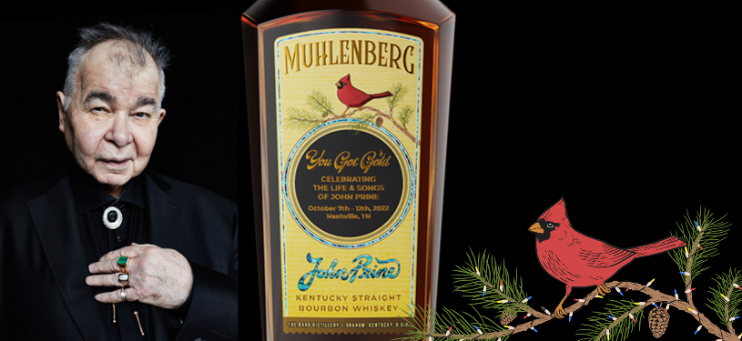 The Bard Distillery - Muhlenberg, You Got Gold Celebrating the Life and Songs of John Pride, Kentucky Straight Bourbon