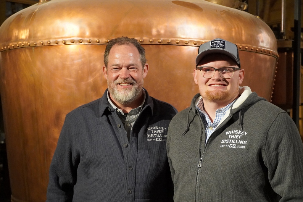 Whiskey Thief Distilling Co. - Owner Watler Zausch and Master Distiller Hunter Coffey
