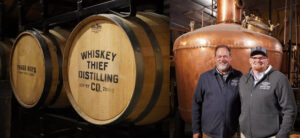 Whiskey Thief Distilling Co. - Owner Watler Zausch and Master Distiller Hunter Coffey