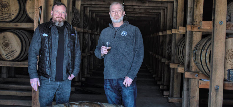 Wilderness Trail Distillery - Owners Dr. Pat Heist and Shane Baker