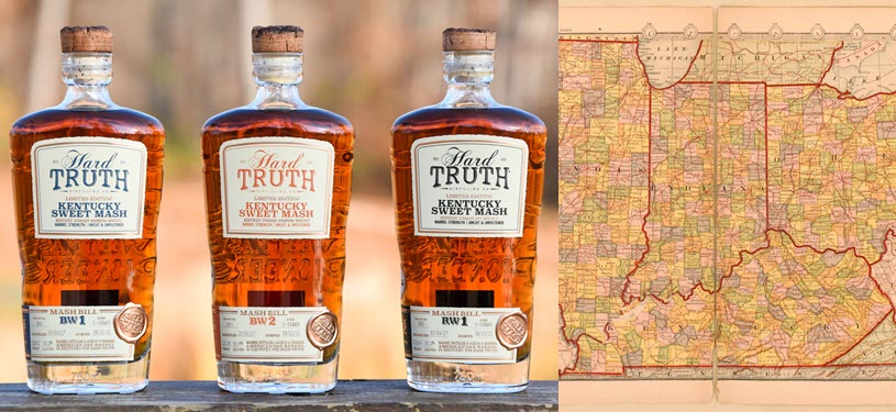 Hard Truth Distilling - Hard Truth Origin Series Bourbon and Rye Whiskey, Made in Kentucky