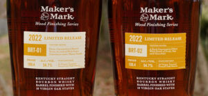 Maker's Mark Distillery - 2022 Wood Finishing Series, BRT-01 and BRT-02 Kentucky Straight Bourbon Whiskey