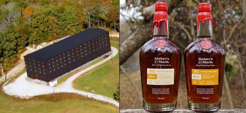 Maker's Mark Distillery - Maker's 2022 Wood Finishing Series BRT-01 & BRT-02