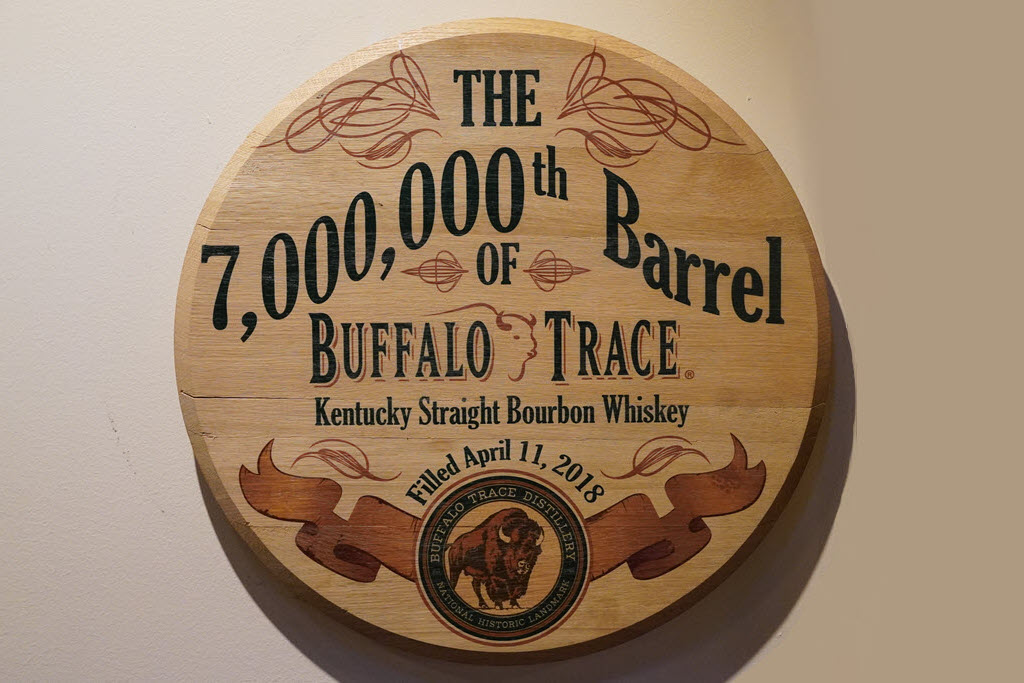 Buffalo Trace Distillery - Buffalo Trace Distillery, 7,000,000 Barrel Filled April 11, 2018