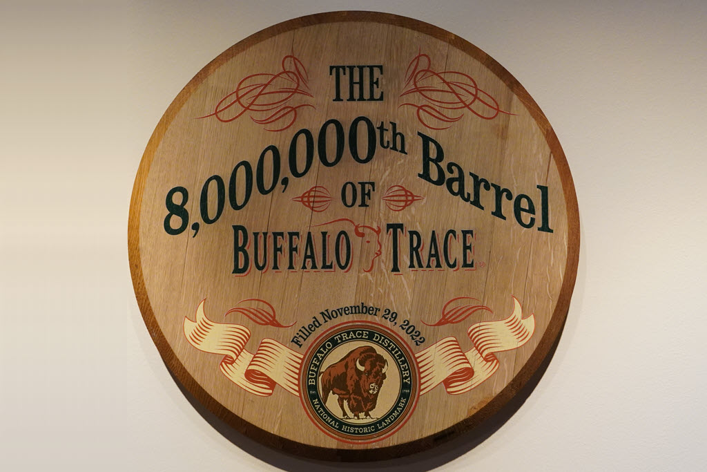 Buffalo Trace Distillery - Buffalo Trace Distillery, 8,000,000 Barrel Filled November 29, 2022