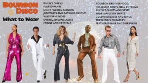 Bourbon Mixer - The 2023 Bourbon Mixer will Feature Bourbon Disco - Wear Your Best Disco Outfit