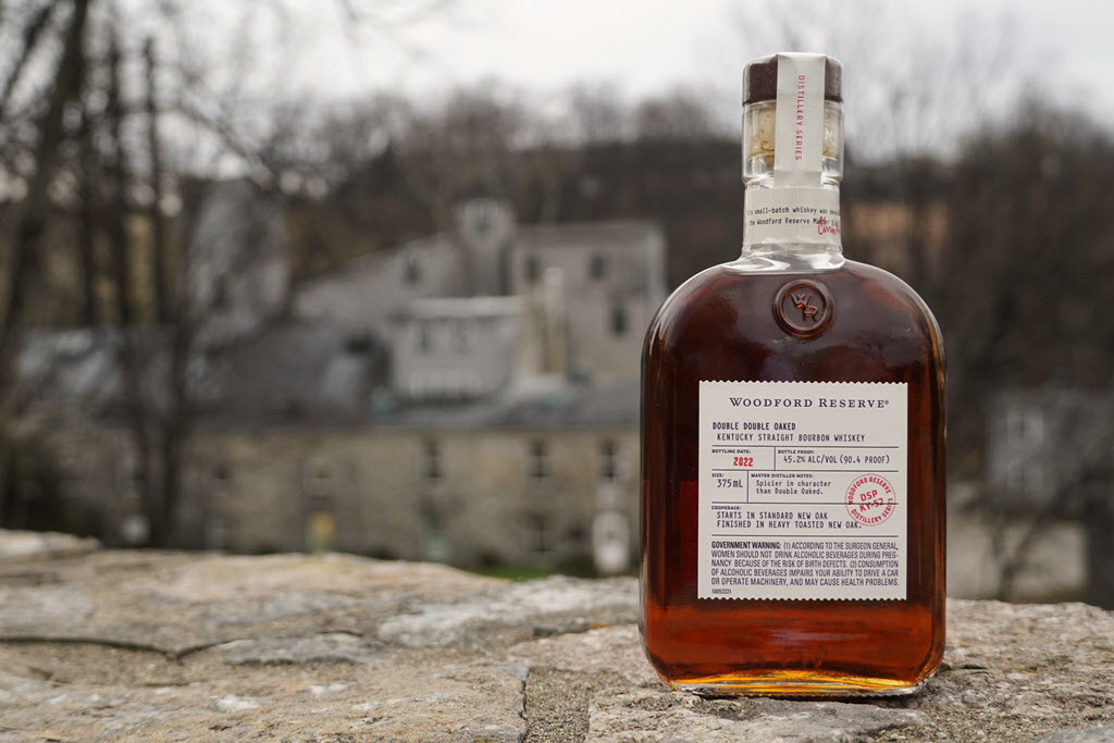 Woodford Reserve Distillery - Woodford Reserve Distillery Series 2023 Double Double Oaked Kentucky Bourbon, Distillery View from Stone Wall
