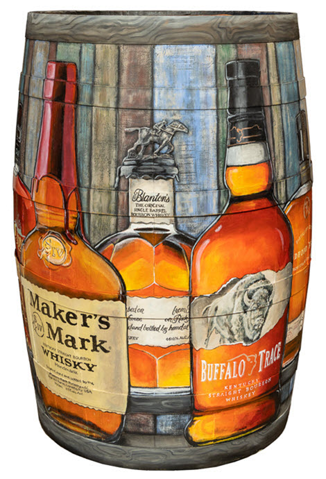 Bourbon with Heart - Artist Gail Corso