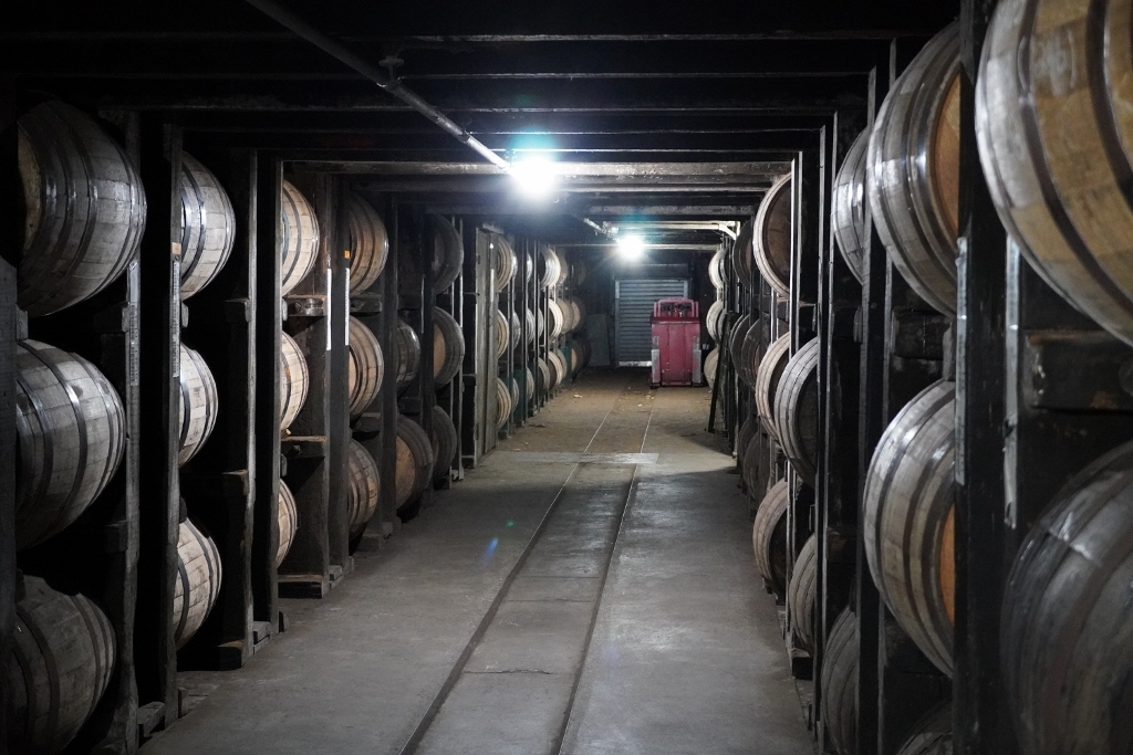 Buffalo Trace Distillery - A View Inside Warehouse D Built in 1907, Watch Out for the Ghost