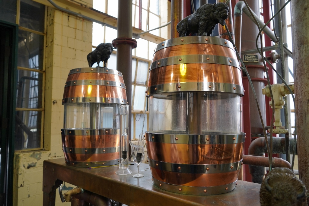 Buffalo Trace Distillery - High & Low Wine Spirit Safes 1956