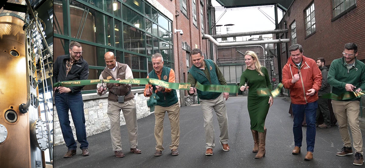 Buffalo Trace Distillery - Ribbon Cutting to Celebrate Doubling of Bourbon and Rye Whiskey Production