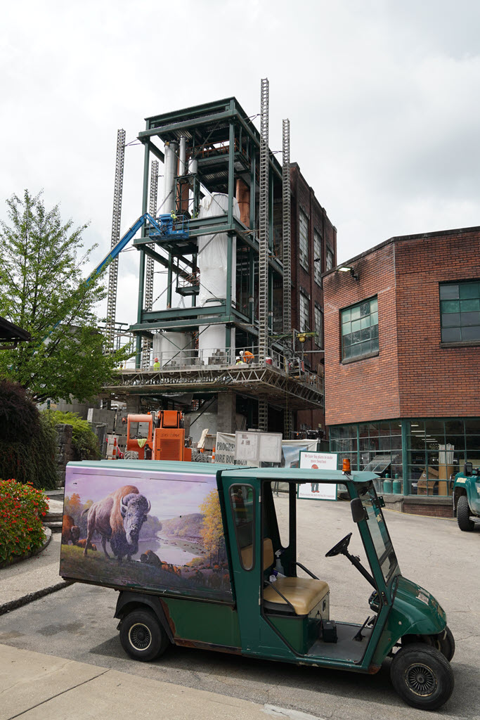 Buffalo Trace Distillery - Stillhouse Expansion Under Construction