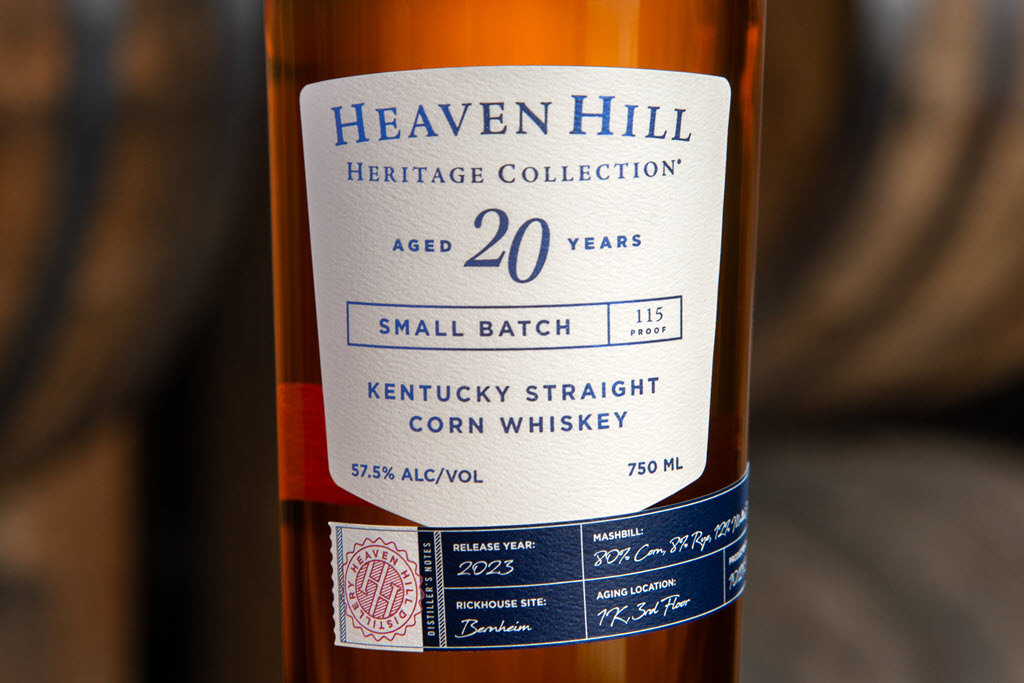 Heaven Hill Distillery - Heaven Hill Heritage Collection Second Edition 20 Year Corn Whiskey