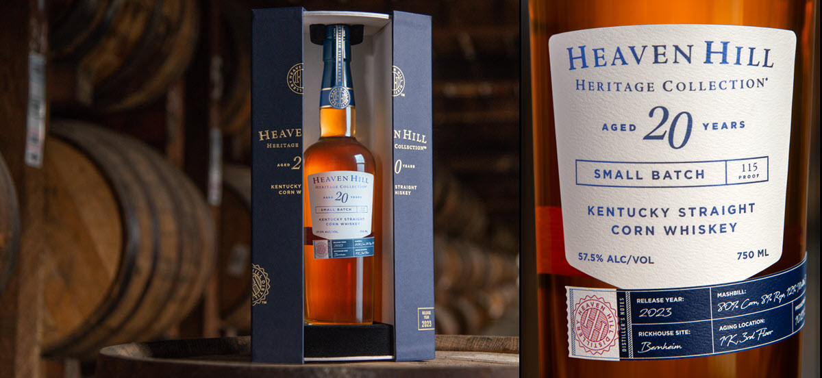 Heaven Hill Distillery - Heaven Hill Heritage Collection Second Edition 20 Year Corn Whiskey