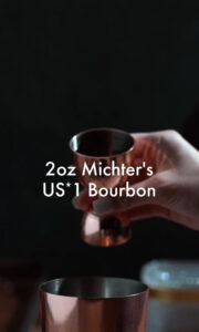 Michter's Distillery - Dark Horse Cocktail 2 oz. Michter's US 1 Bourbon