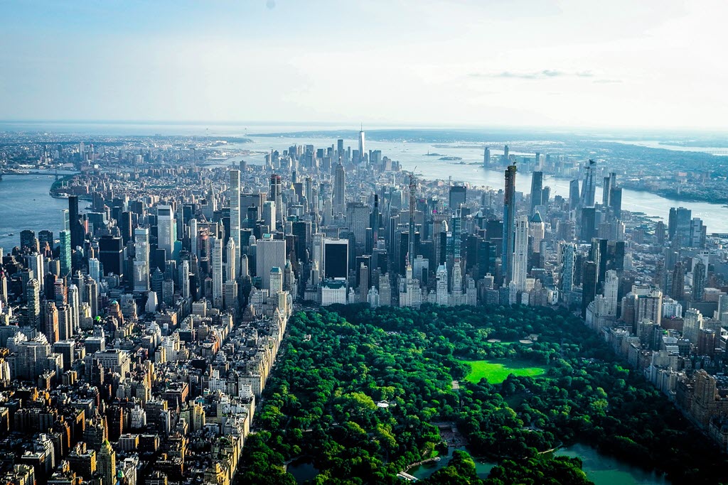 New York City - Skyline Starting with Central Park