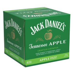 Jack Daniel Distillery - Jack Daniel's Ready-to-Drink 'RTD' Tennessee Apple Cocktail 4 Pak