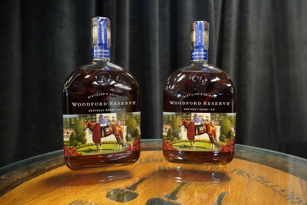 Woodford Reserve Distillery - 2023 Woodford Reserve Kentucky Derby Bottle featuring Secretariat