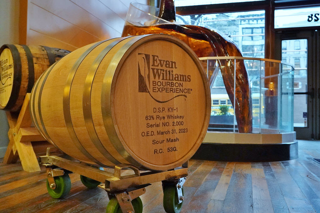 Evan Williams Bourbon Experience - DSP-KY-1 2,000 Barrel Filled