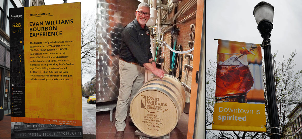 Evan Williams Bourbon Experience - Master Distiller Jodie Filiatreau Fills the 2,000th Barrel