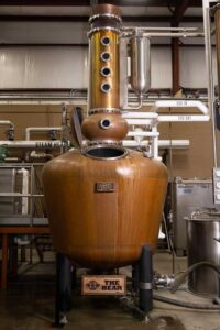 Boone County Distilling Co. - 500 Gallon Vendome Copper & Brass Works Pot Still, The Bear