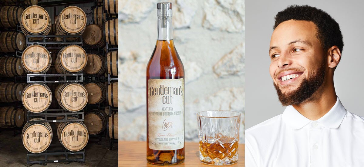 Gentleman's Cut - Kentucky Straight Bourbon Whiskey by Stephen Curry