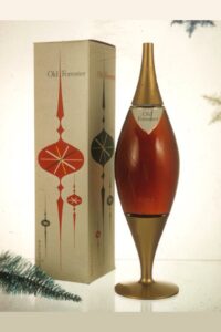 Old Forester Distillery - Holiday Decanter, 1957’s Sputnik bottle designed by Raymond Loewy