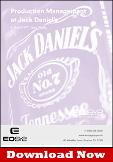 EOSYS - Case Study - Production Management at Jack Daniel Distillery in Lynchburg, Tennessee