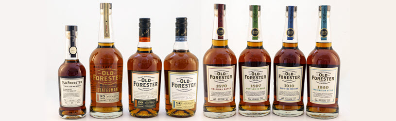 Old Forester Distillery - The Old Forester Collection