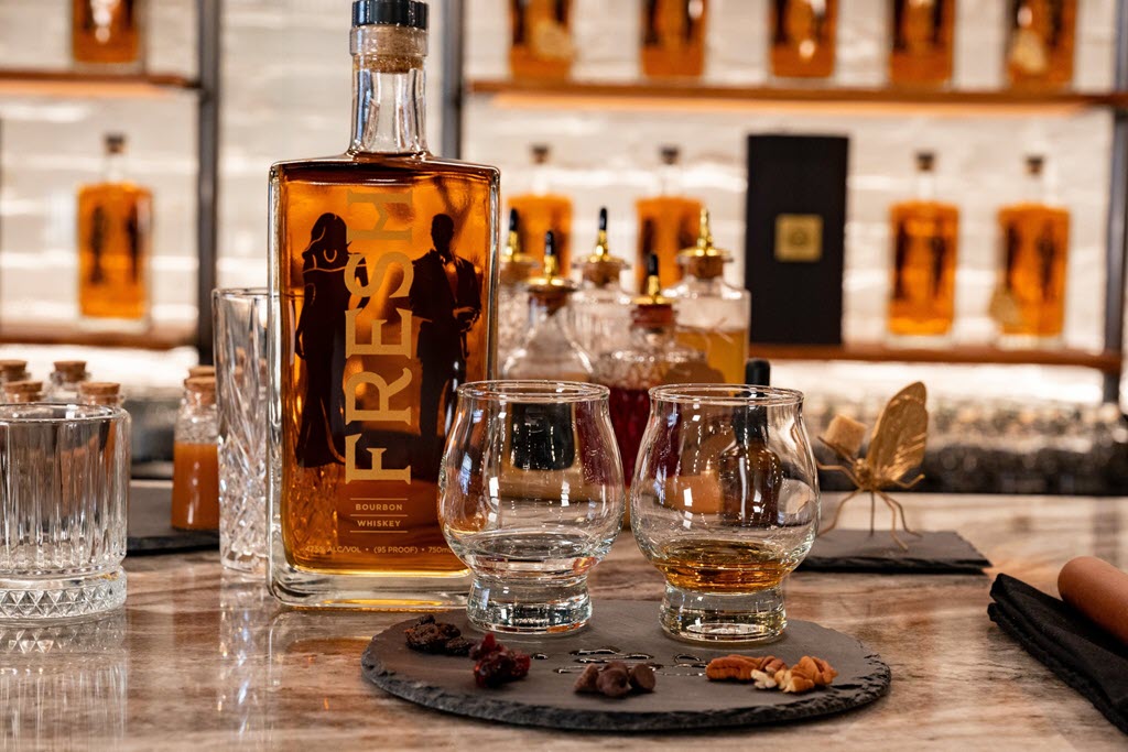 Fresh Bourbon - Bourbon Whiskey Bottle