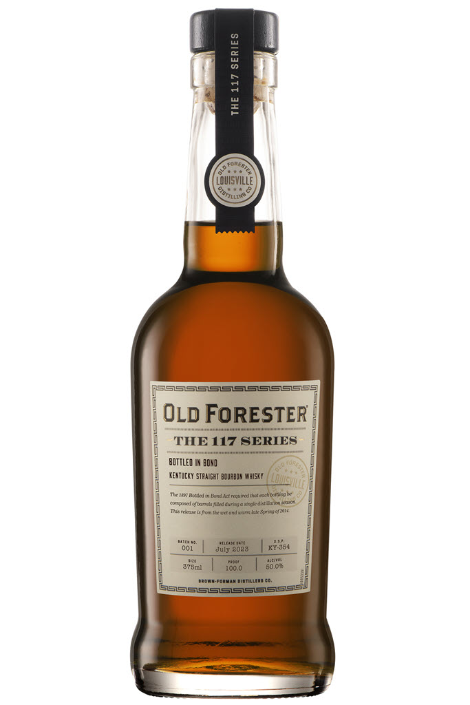 Old Forester Distillery - 2023 The Series 117 Bottled in Bond Kentucky Straight Bourbon Whiskey Bottle