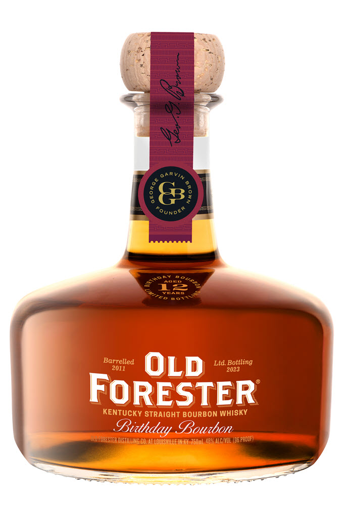 Old Forester Distillery - 2023 Old Forester Birthday Bourbon is a 12 Year Old 96 Proof Whisky