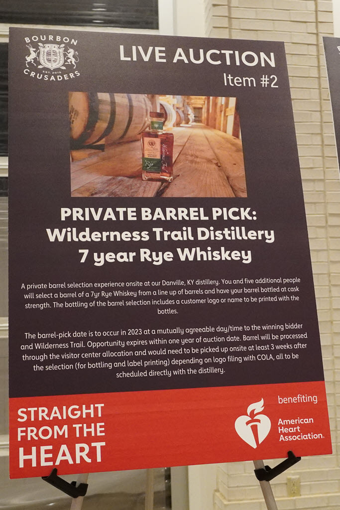 Bourbon Crusaders - 2 Wilderness Trail 7-Year Rye Whiskey Private Barrel Pick