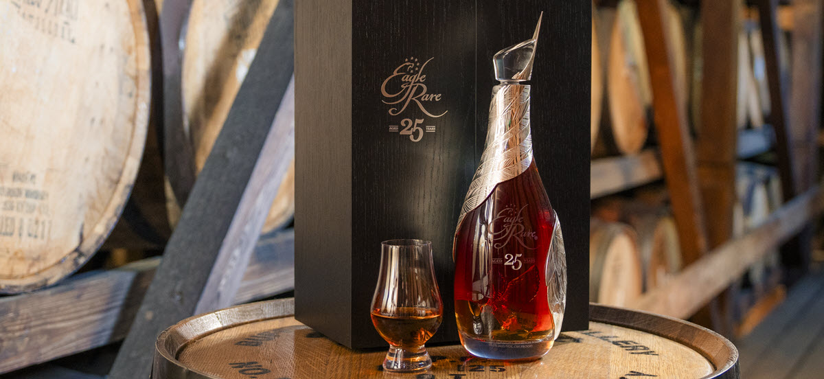 Buffalo Trace Distillery - Eagle Rare 25 Year Old Kentucky Straight Bourbon Whiskey, Suggested Retail Price of $10,000