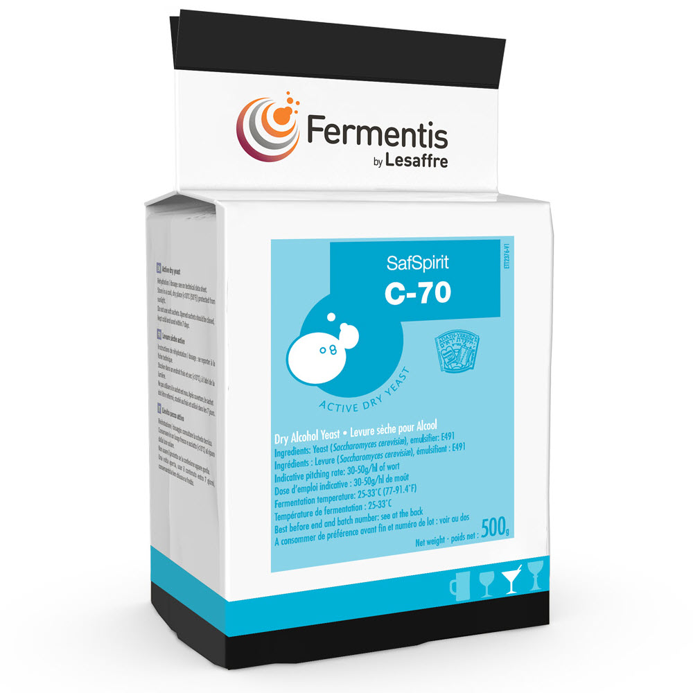Fermentis - SafSpirit(TM) C-70, Dry Alcohol Yeast