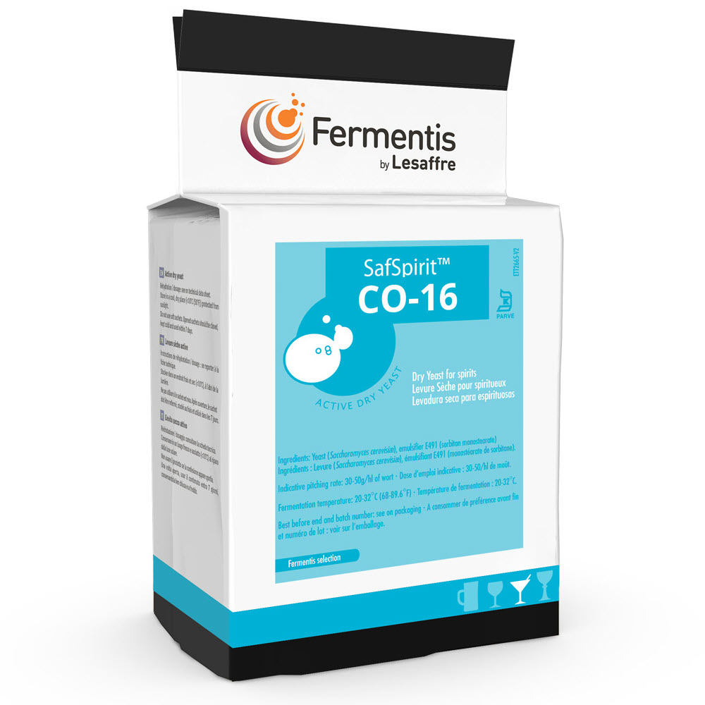 Fermentis - SafSpirit(TM) CO-16, Dry Yeast for Spirits