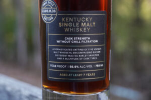 New Riff Distilling - Sour Mash Kentucky Single Malt Whiskey, Label Front
