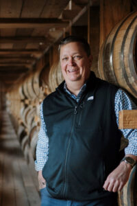 Garrard County Distilling Co. - Founder Ray Franklin in the Rickhouse