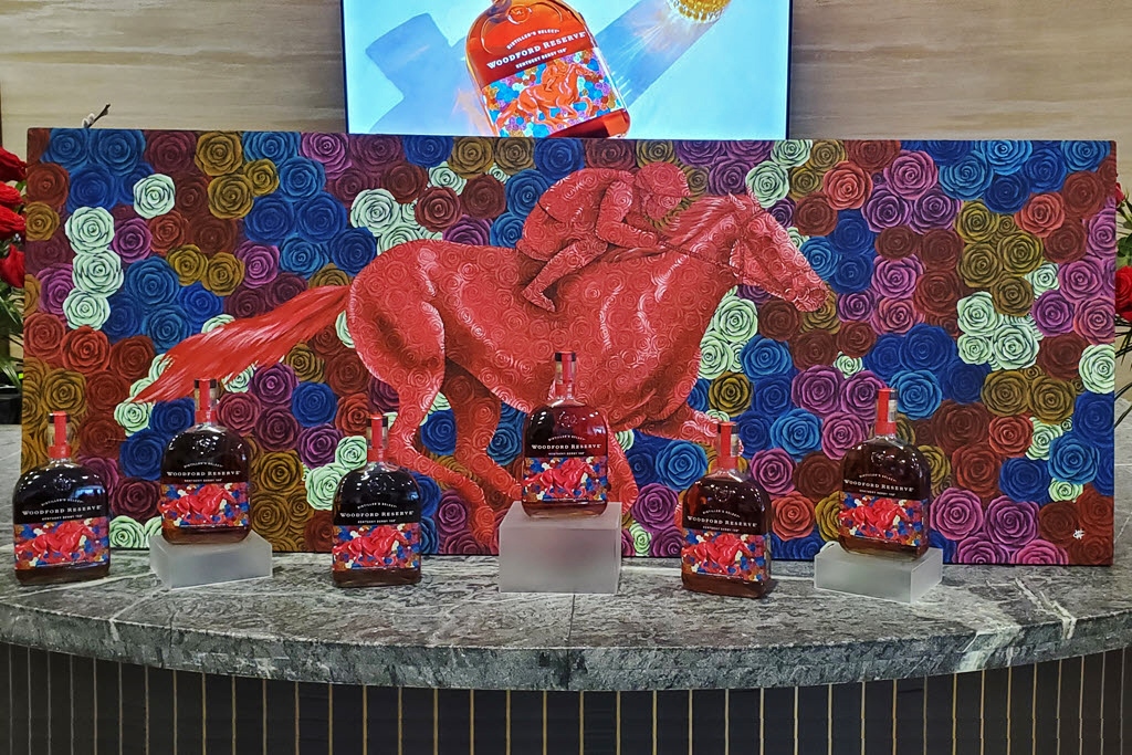 Woodford Reserve Distillery - Woodford Reserve 2024 150th Kentucky Derby Bottle and Artwork