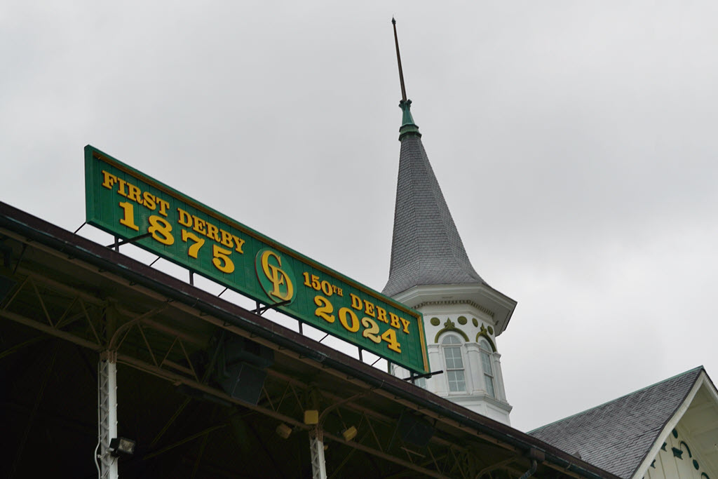 Churchill Downs - First Derby 1875, 150th Derby 2024, Twin Spires