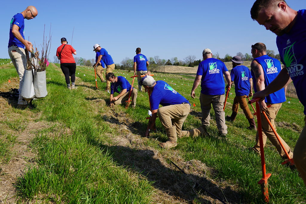 Maker's Mark Distillery - The Planting of 10,000 Oak Trees on Earth Day