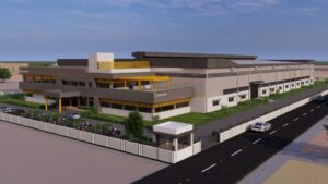 Meridian Biotech - Rendering of Facility that will Process Distillers Dried Grain-DDG for Buffalo Trace Distillery