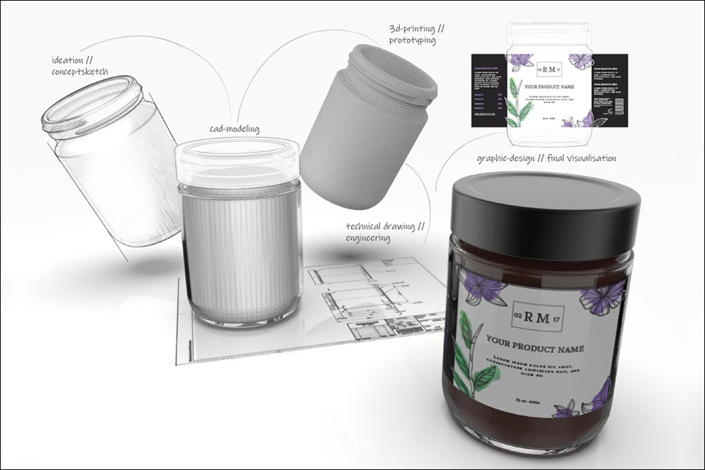 Gerresheimer - Design Process Customized Glass Bottles and Jars for Distilled Spirits