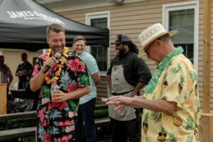 National Bourbon Week - Bardstown, Kentucky, The Luau at Fred Noe's House